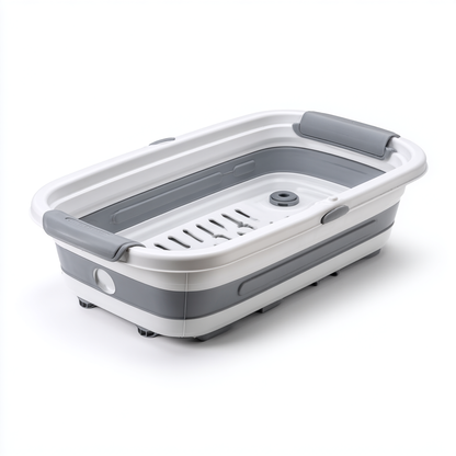 Collapsible Pet Bath Tub - Space Saving Design