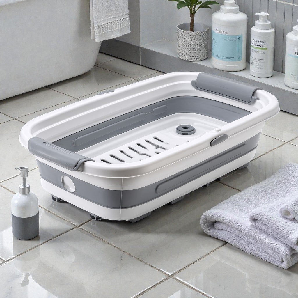 Collapsible Pet Bath Tub - Space Saving Design