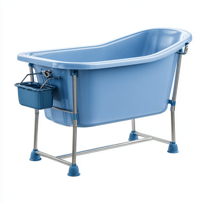 Elevated Dog Bathing Station with Stand